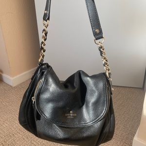 kate spade black shoulder bag